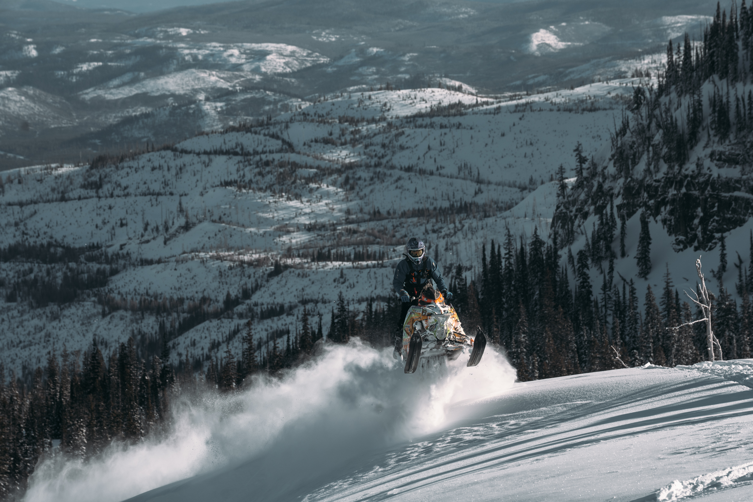 Snowmobiler’s Three-Day Western Montana Escape