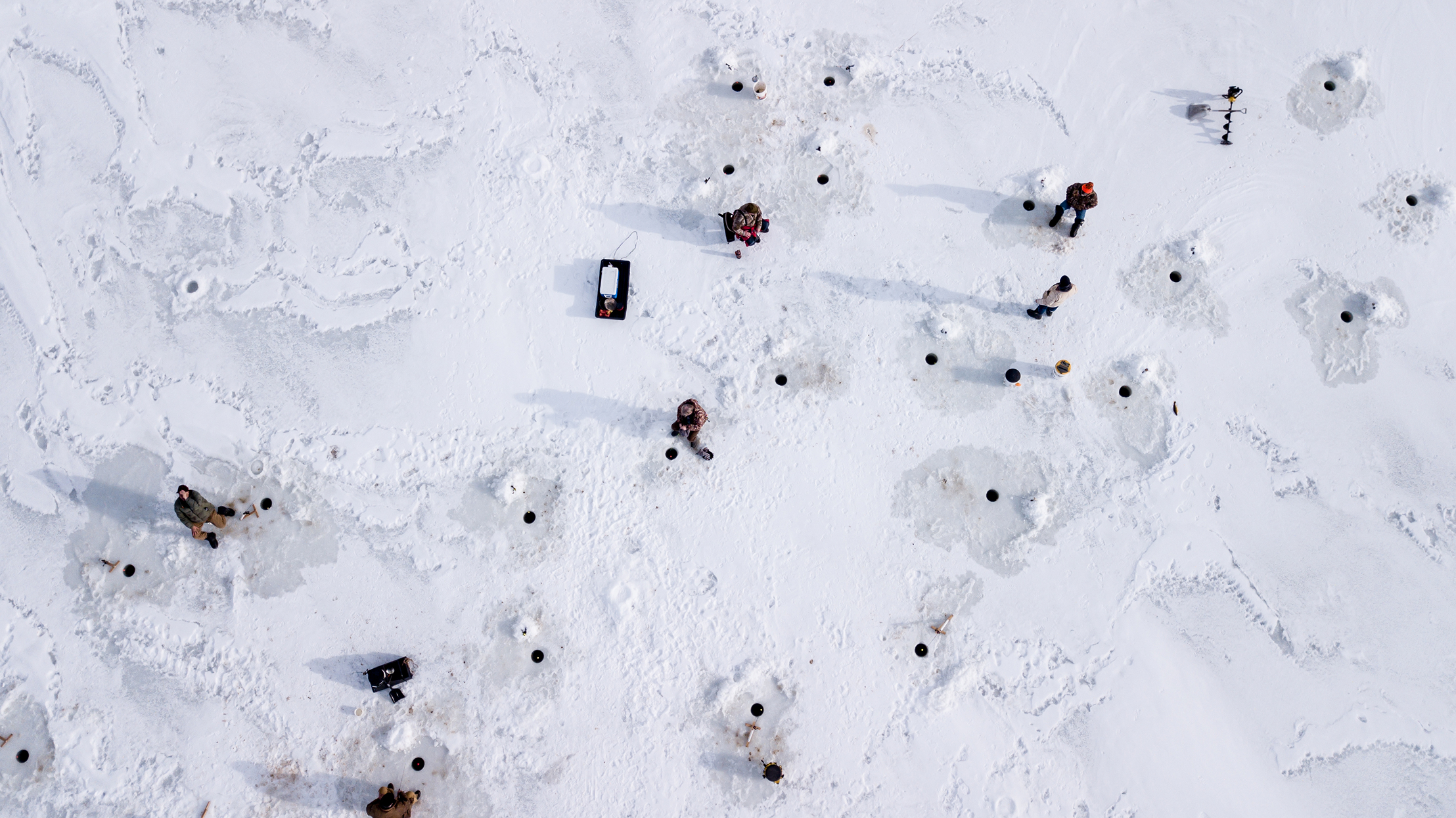 A Three-Day Ice Fishing Trip in Northeast Montana