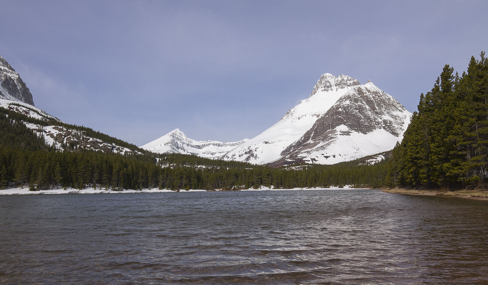 Fishercap Lake and Redrock Falls