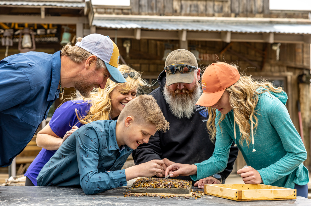 Gold and Gem Mining