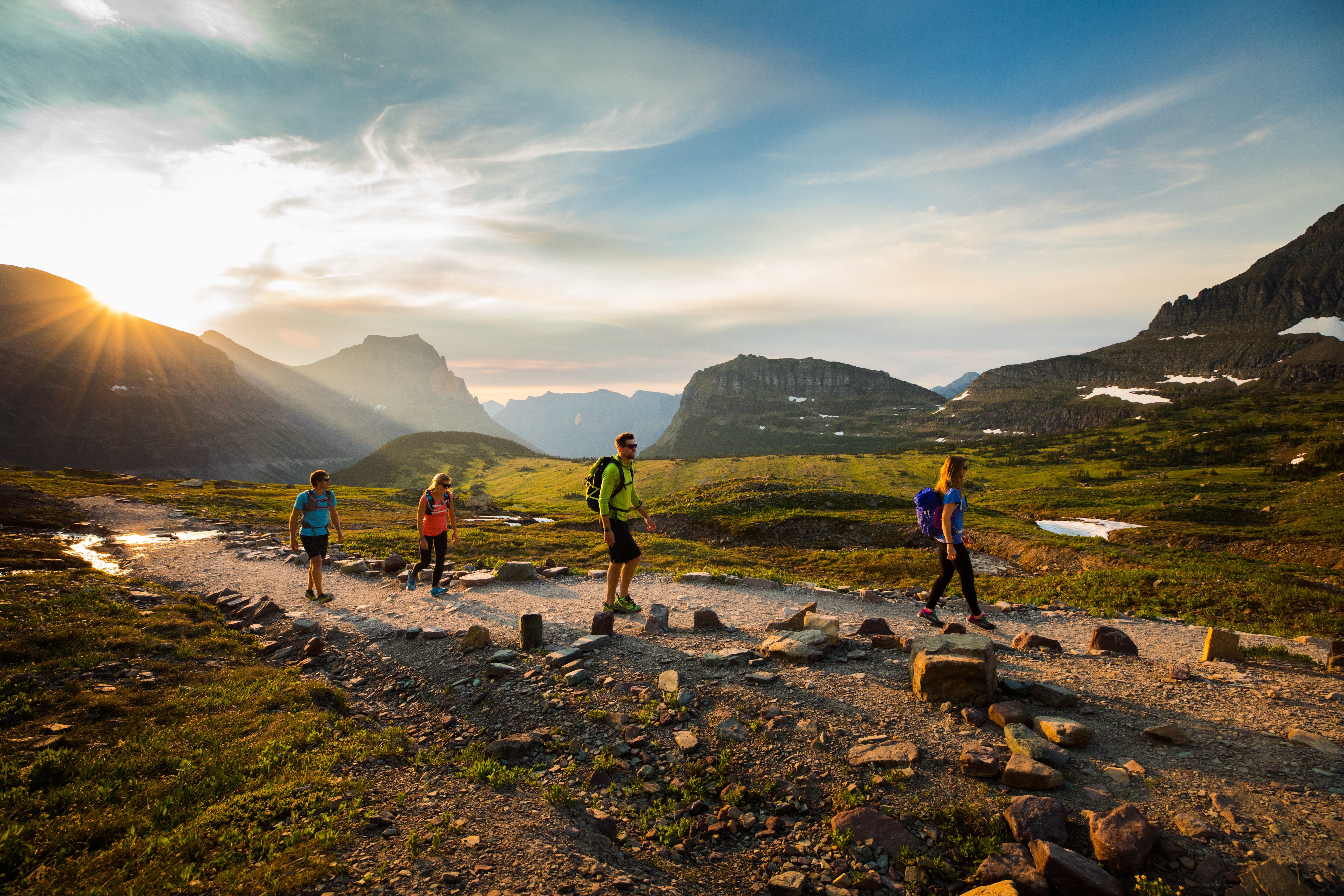 Peak to Peak Glacier Views